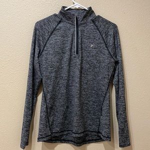 active dry fit pull over/zip up